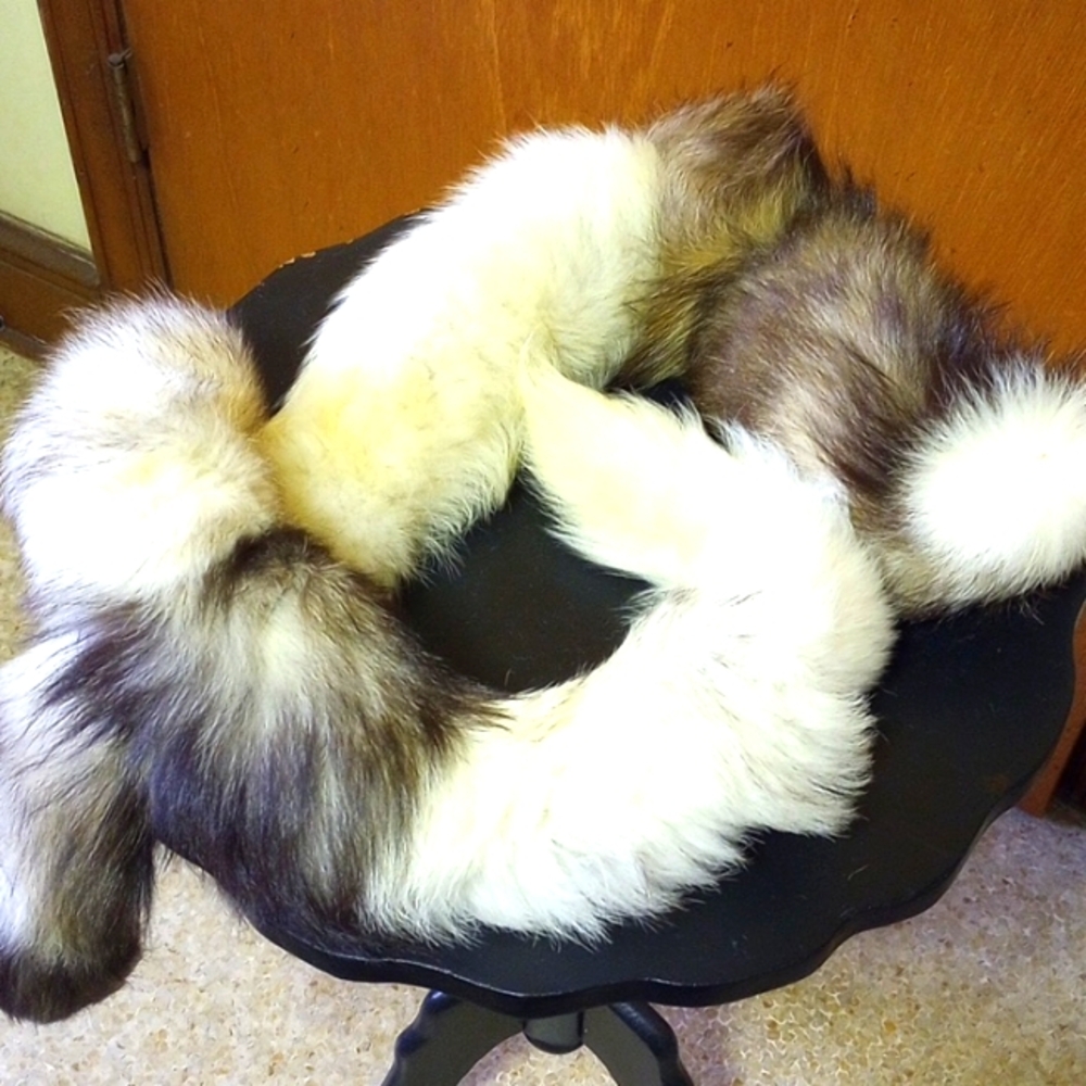 Two fur accessories